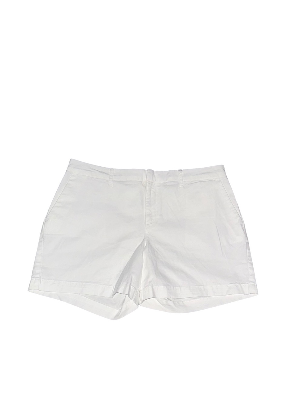 Tommy Hilfiger White Women's Cotton Bermuda Shorts